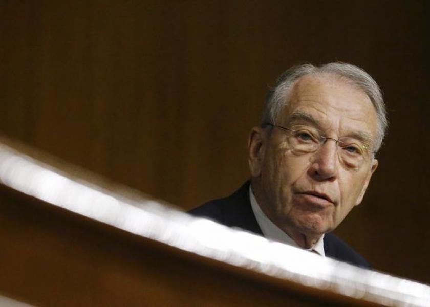 USDA climate program efforts were raised by Sen. Grassley, who noted concern over USDA’s move to tap more than $3 billion from the Commodity Credit Corporation (CCC) to fund its Partnerships for Climate-Smart Commodities (PCSC).