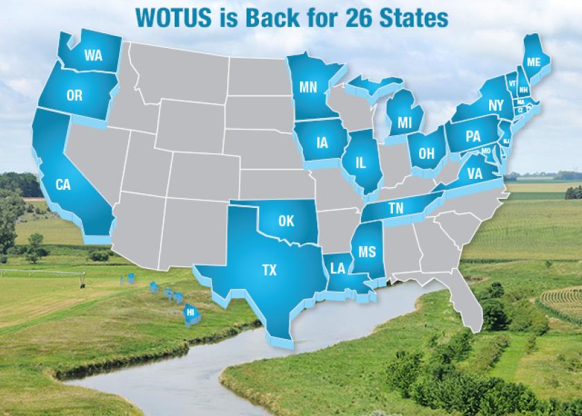 EPA Rolls Back Clean Water Act Jurisdiction With New WOTUS Rule Pork