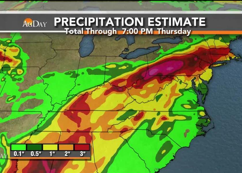 Remnants of Hurricane Ida Expected to Bring Several Inches of Rain