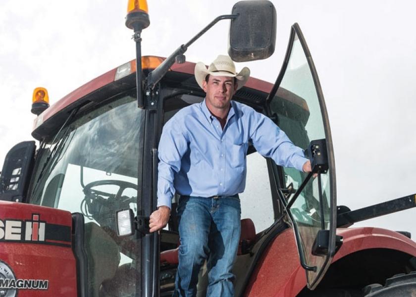 Cody Goodknight, 31, runs a diversified operation with cattle, row crops and a custom farming business. He is the winner of the 2017 Tomorrow’s Top Producer Horizon Award, which recognizes his leadership as a young farmer.