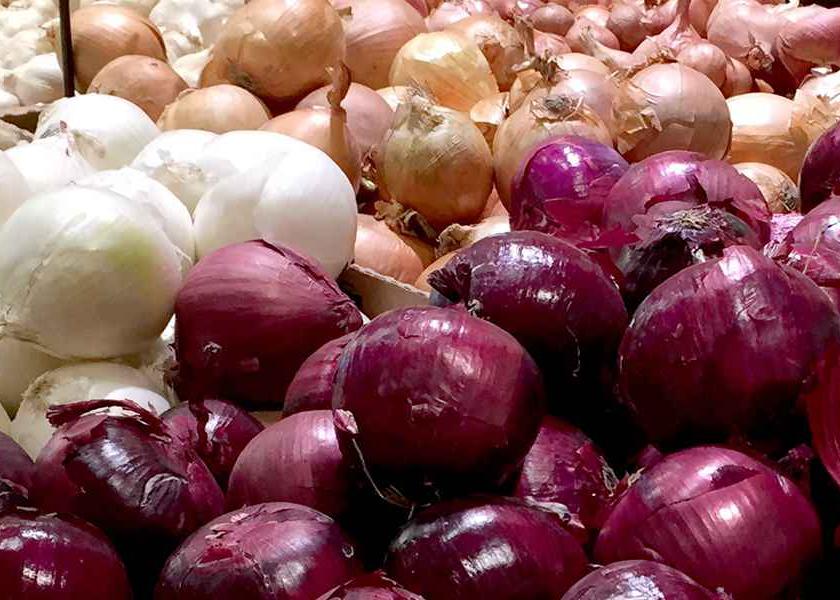 New Mexico is a significant U.S. supplier of onions in June and July.