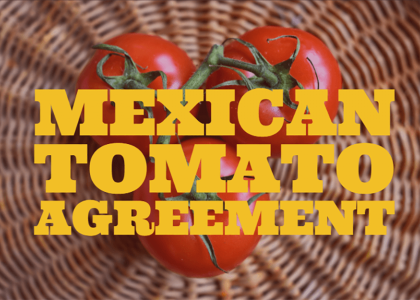 The Florida Tomato Exchange said the request to end the Mexican Tomato Suspension Agreement is widely supported by American tomato growers.