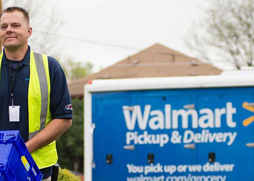  Walmart is investing in  reaching the online grocery shopper.